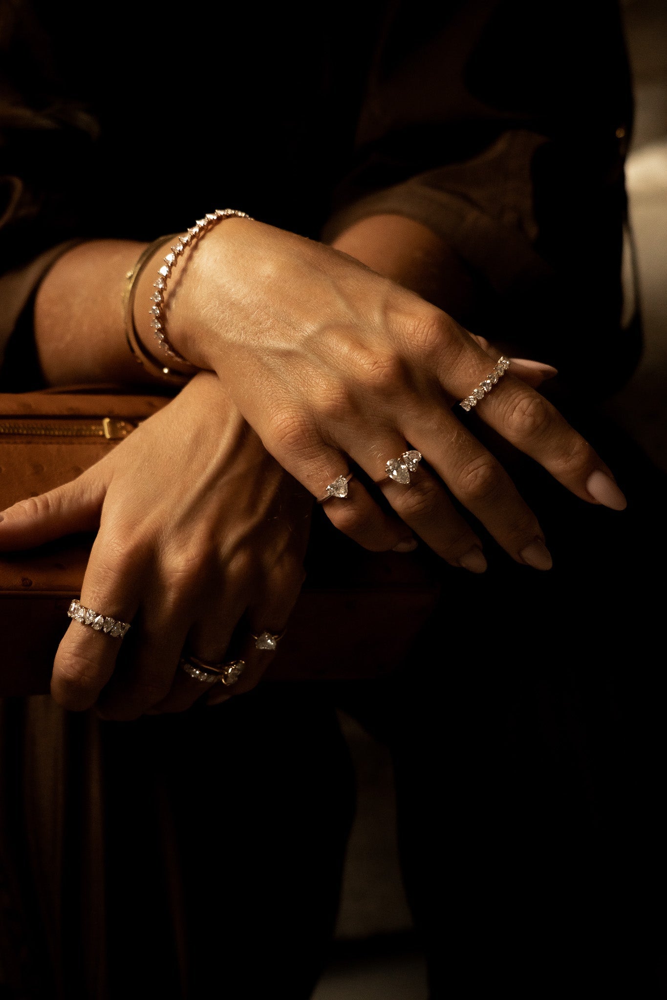 The Posh-Inspired Heart Ring