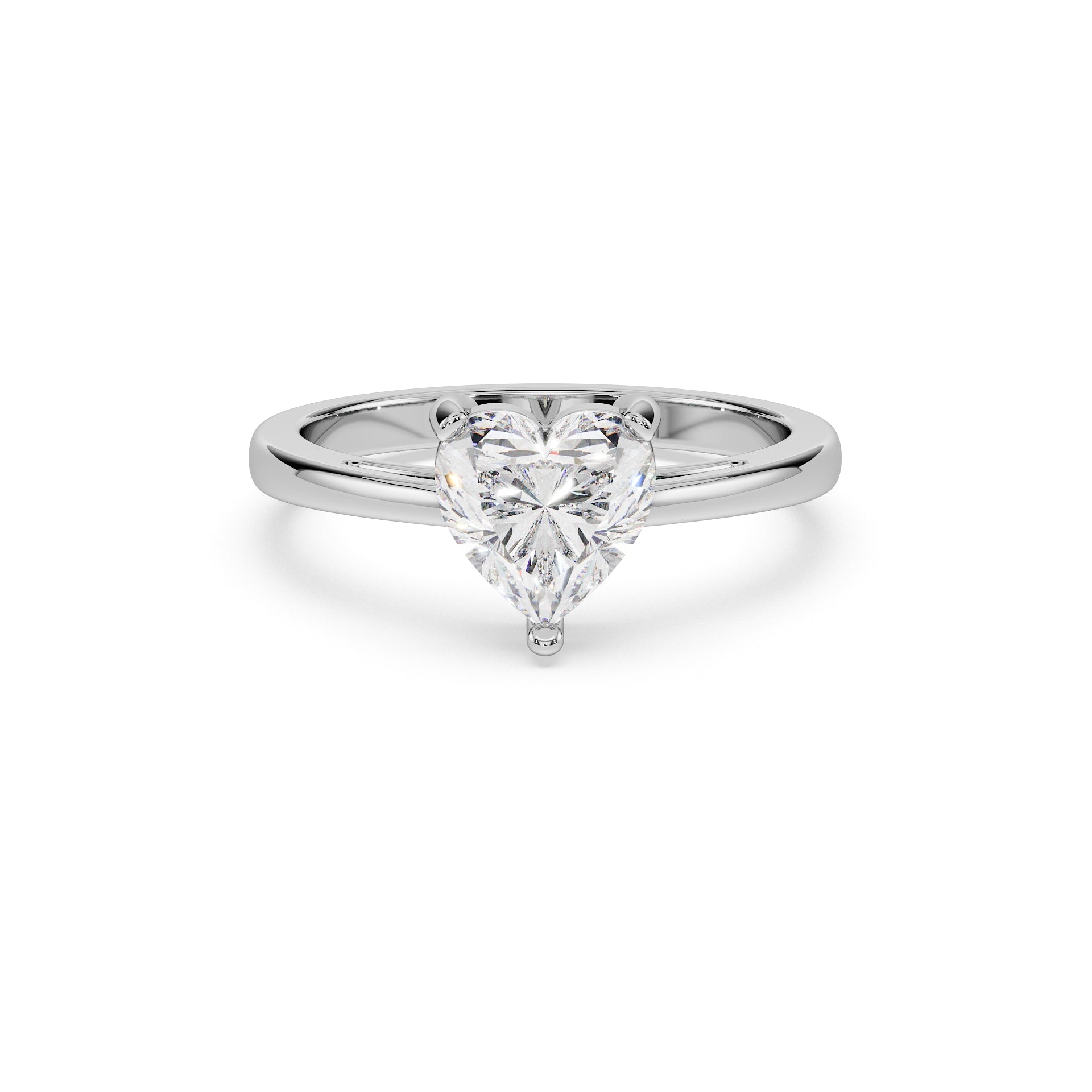 The Posh-Inspired Heart Ring