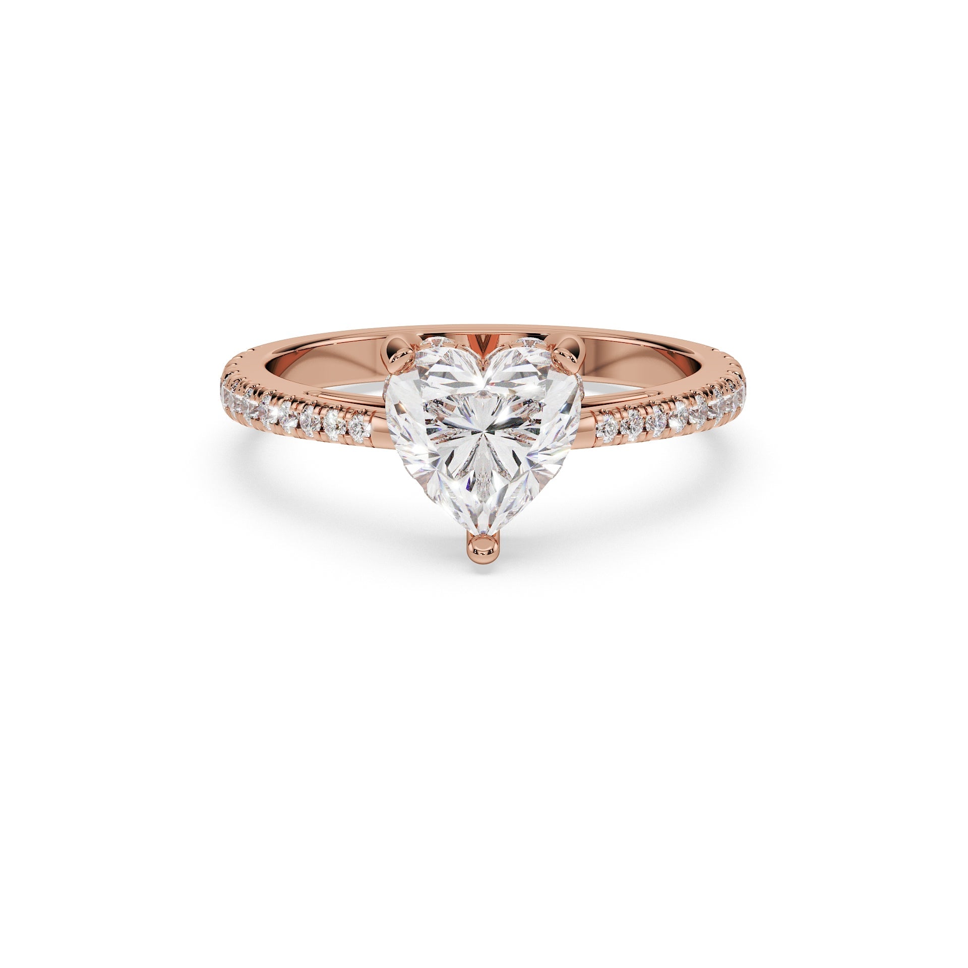 14K Rose gold