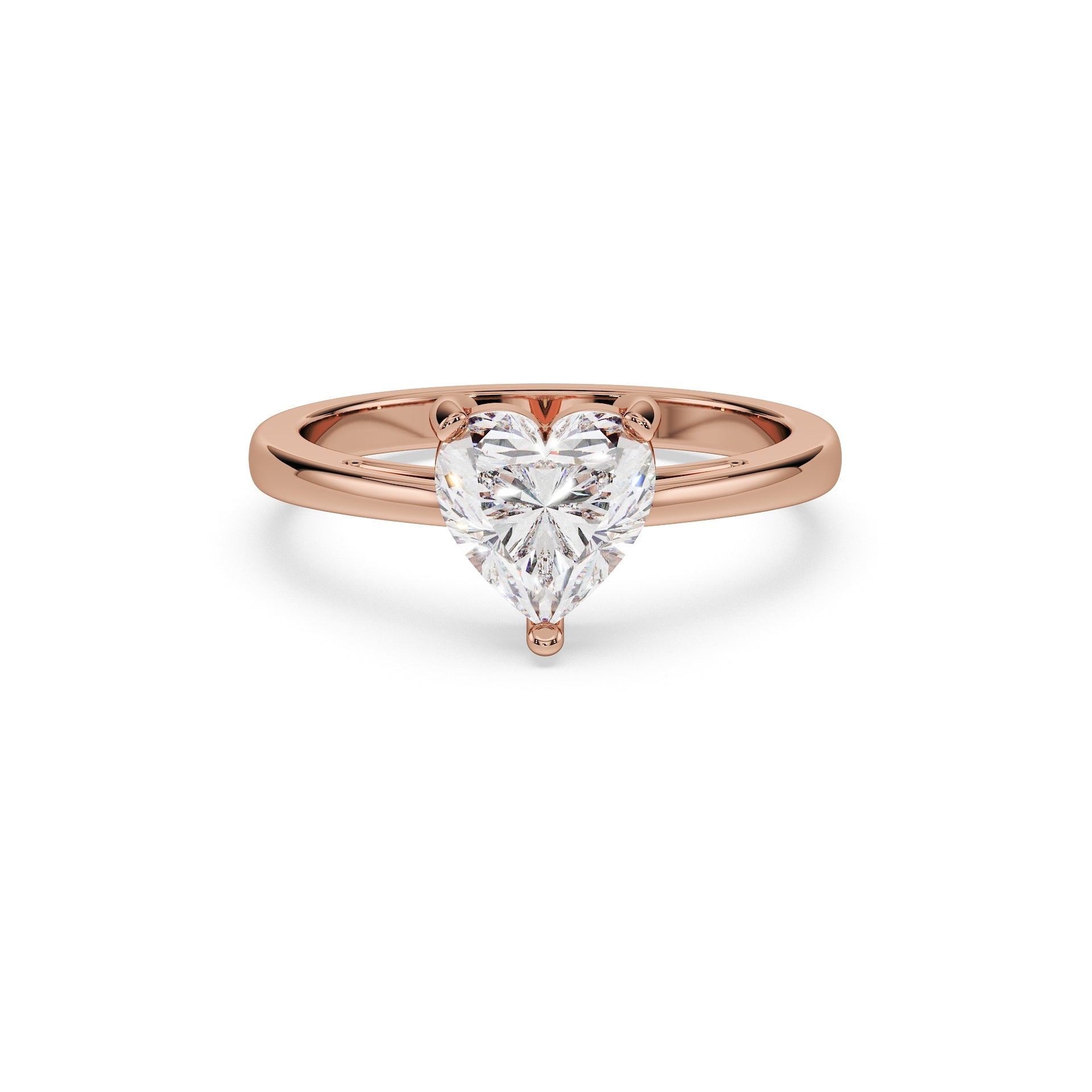 The Posh-Inspired Heart Ring
