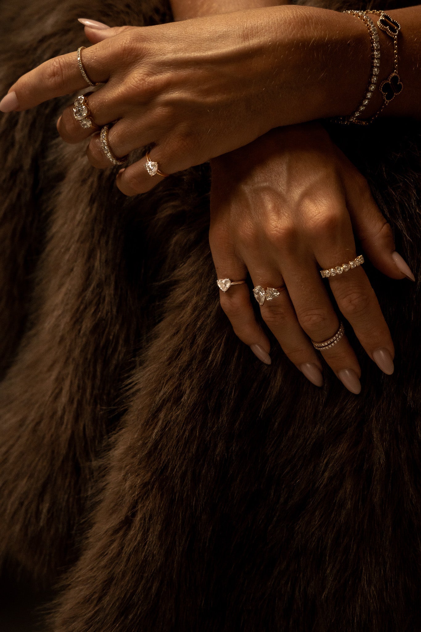 The Posh-Inspired Heart Ring