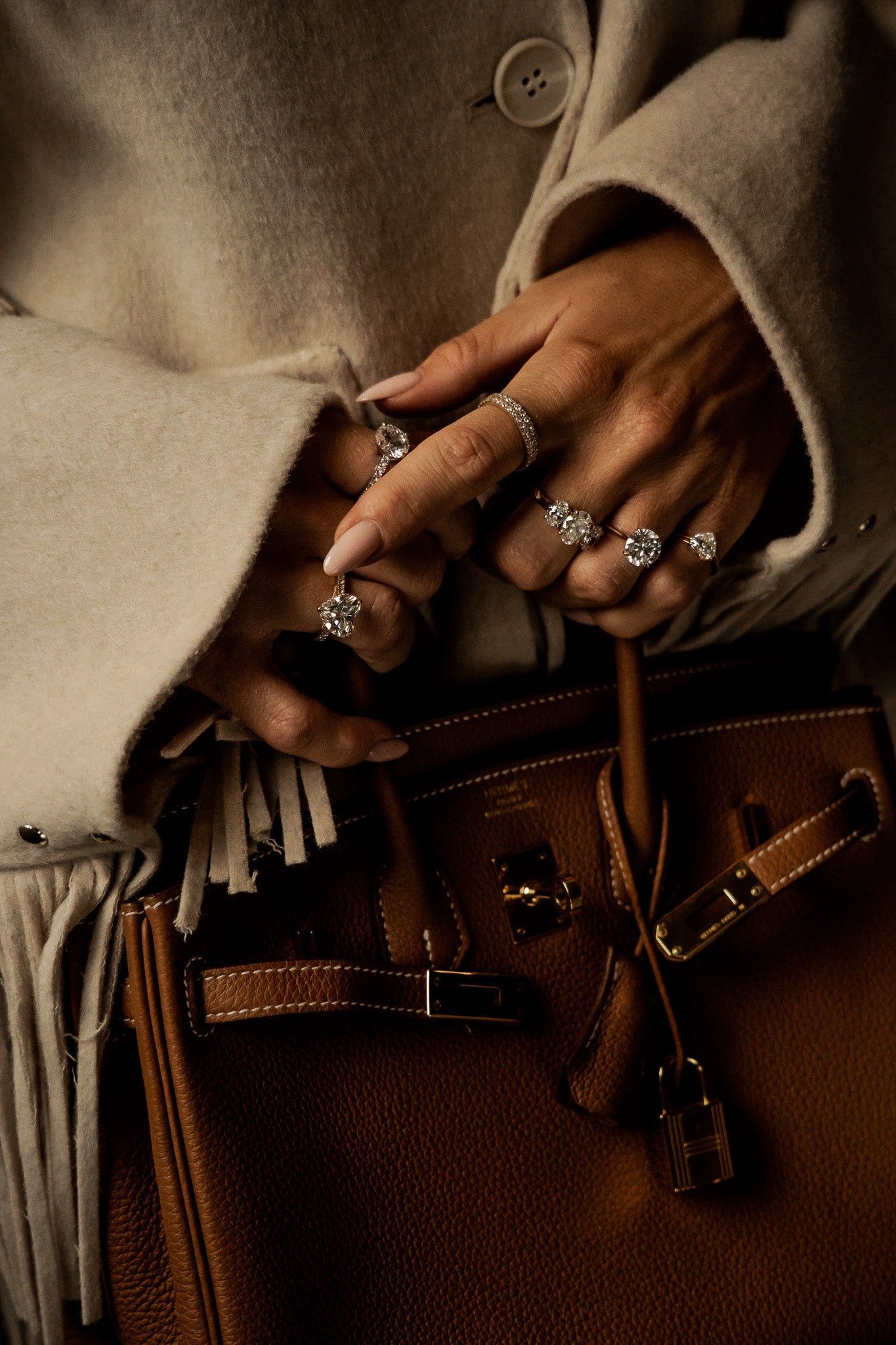 The Posh-Inspired Heart Ring