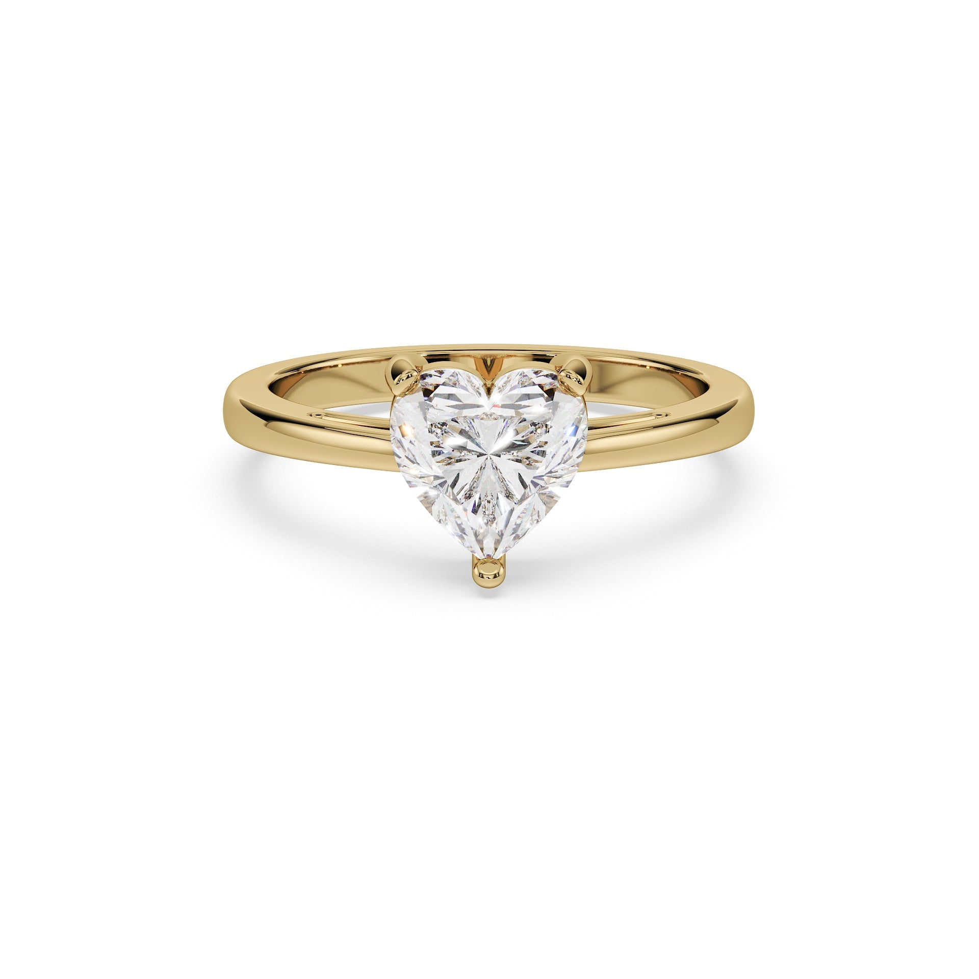 The Posh-Inspired Heart Ring