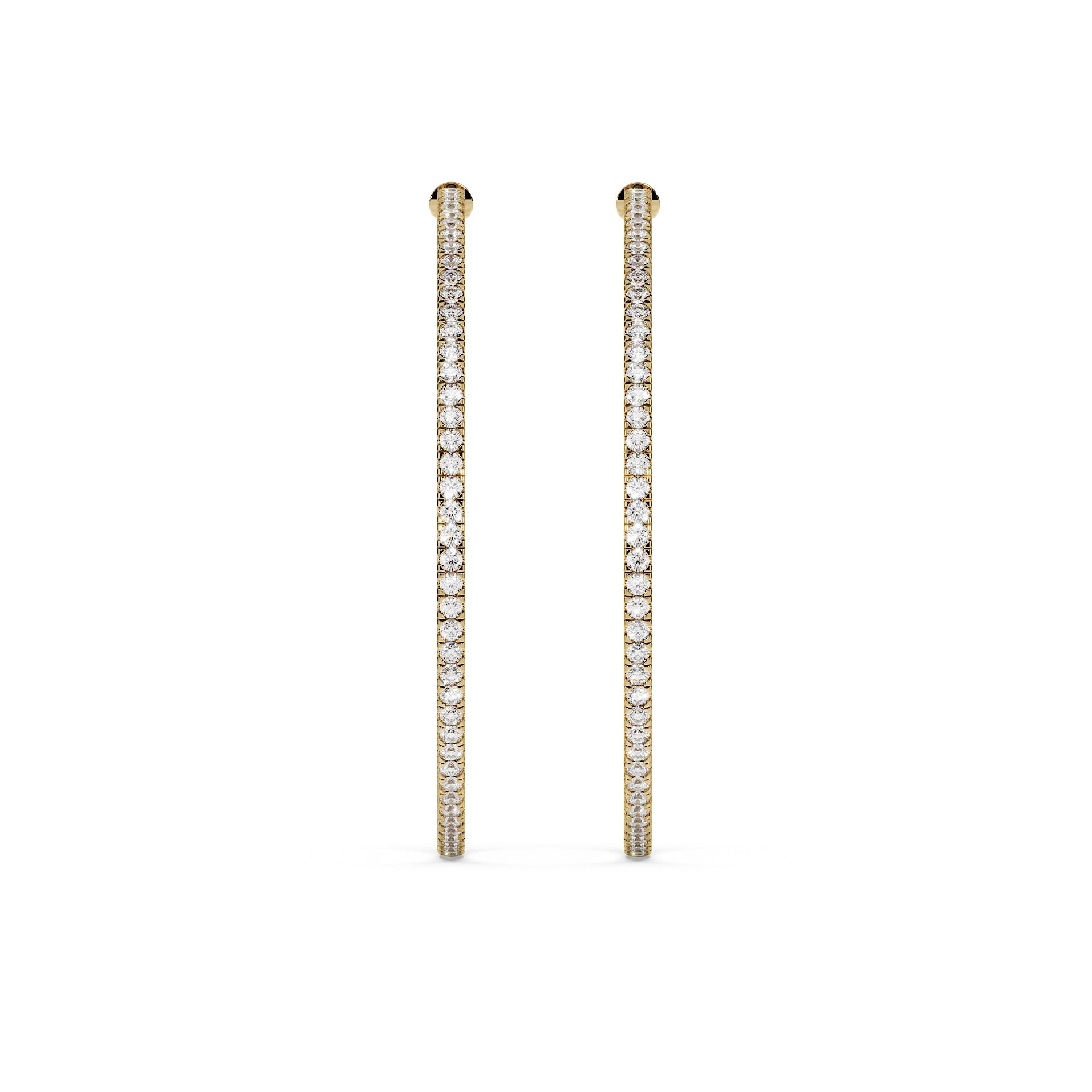 The Statement Diamond Hoops (50mm / 70mm)